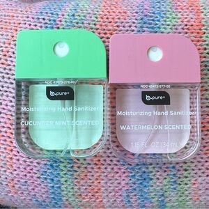 B-Pure VIRAL Pink and Green Hand Sanitizer Spray Set